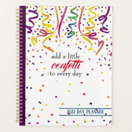 Agenda Colorida Confetti Planner