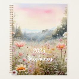 Agenda Colorida Primavera Meadow