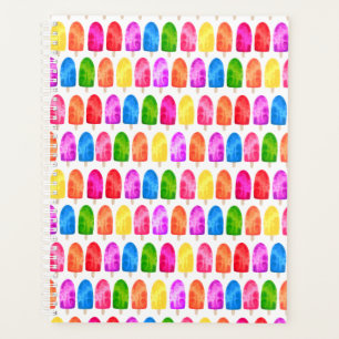Agenda Colorida Psicle Ice Lolly
