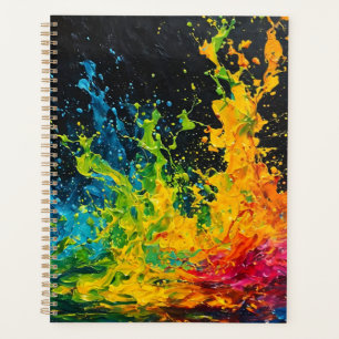 Agenda Colorir Coloração de Tinta