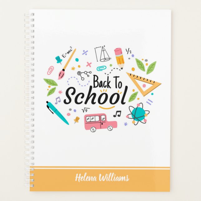 Agenda Colorir de volta para o professor universitário (Frente)