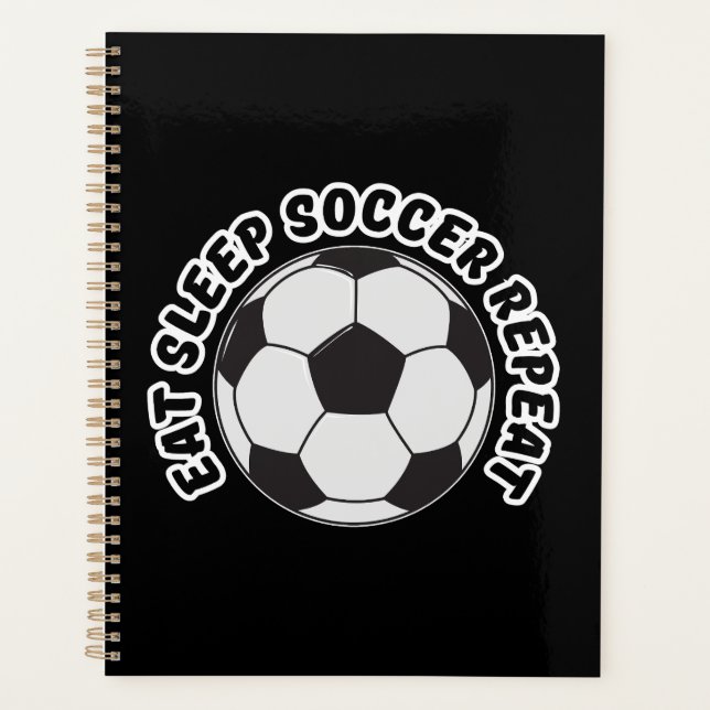Agenda comer dormir futebol repetir  (Frente)