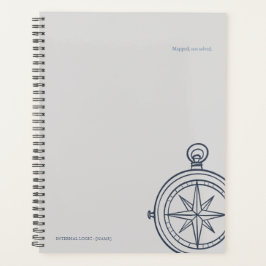 Agenda Compass Hard Cover Planner- Midnight Cartographer 