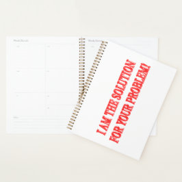 Agenda Comprar Trabalho de arte, Design, "EU SOU A SOLUÇÃ