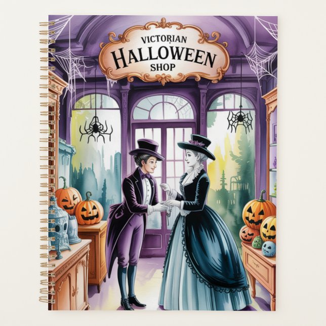 Agenda Compro de Halloween vitoriano, Halloween vitoriano (Frente)