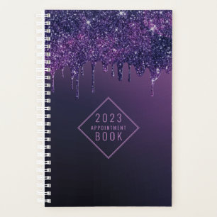 Agenda Compromisso de Dissipadores Mágicos de Púrpura de 