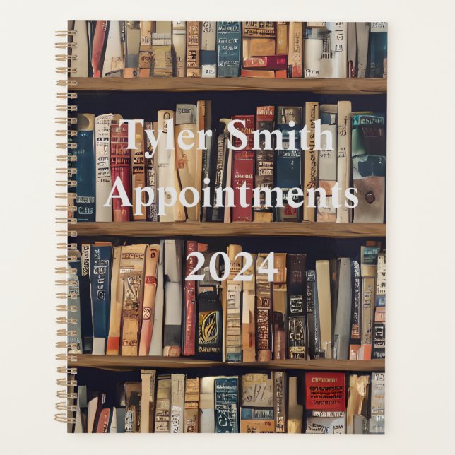 Agenda Compromissos Diários da estante (Frente)