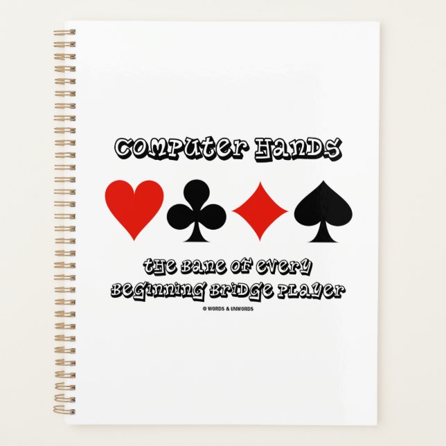 Agenda Computador Mãos Banidas Todos os Jogadores de Pont (Frente)