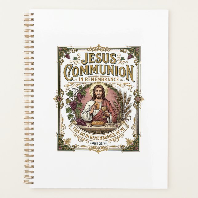 Agenda Comunhão de Jesus Comunhão de Jesus Fé Cristã Vi (Frente)