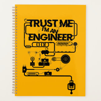 Agenda Confie em mim. Eu sou um engenheiro