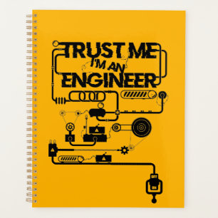 Agenda Confie em mim. Sou um engenheiro