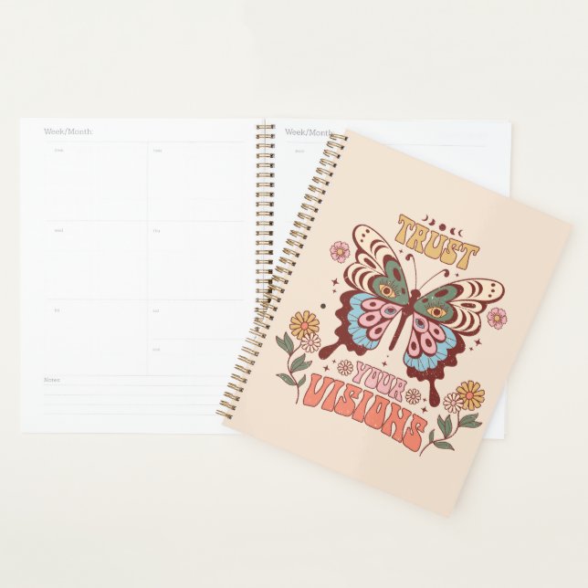 Agenda Confie em Sua Visão - Boho (Exibição)