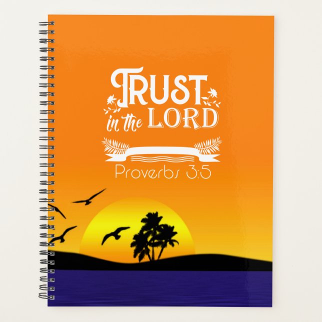 Agenda Confie no Senhor (Frente)