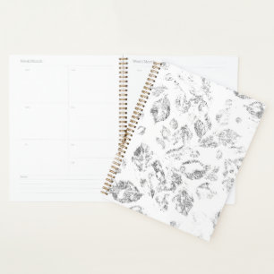 Agenda Conjunto de Pastas de Arquivos Botânicos Elegantes