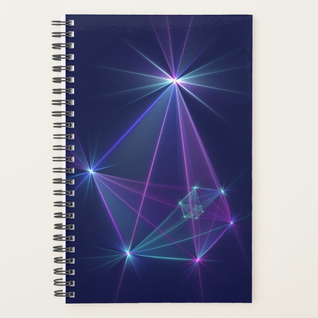 Agenda Constelação, Arte Fractal Fantástica Abstrata (Frente)