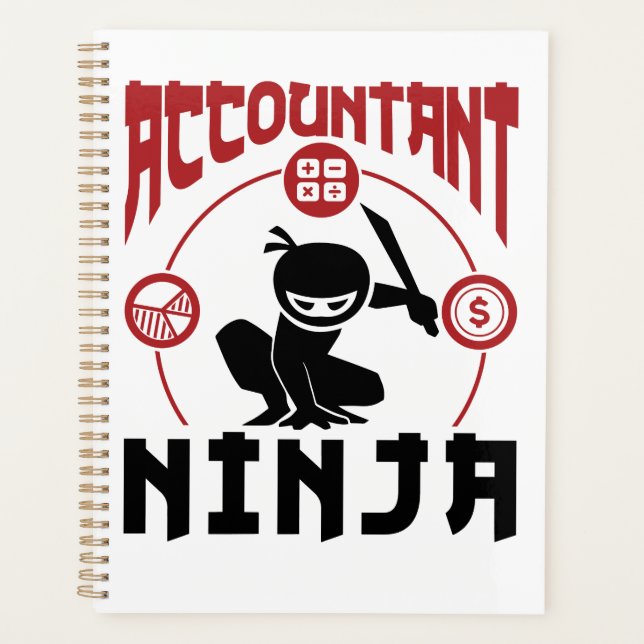 Agenda Contabilista Ninja Contabilidade CPA (Frente)