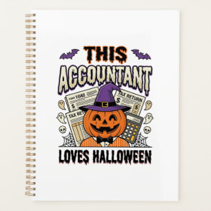 Agenda Contador de Halloween Engraçado Sombrio Temporada