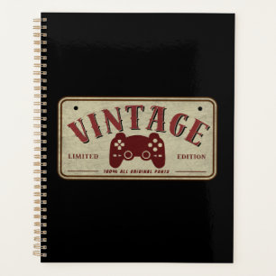 Agenda Controle Vintage Edição Limitada Peças Originais