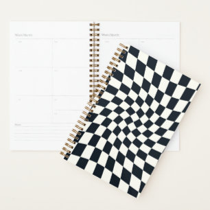 Agenda Controlos em branco preto retrorreflectores distor