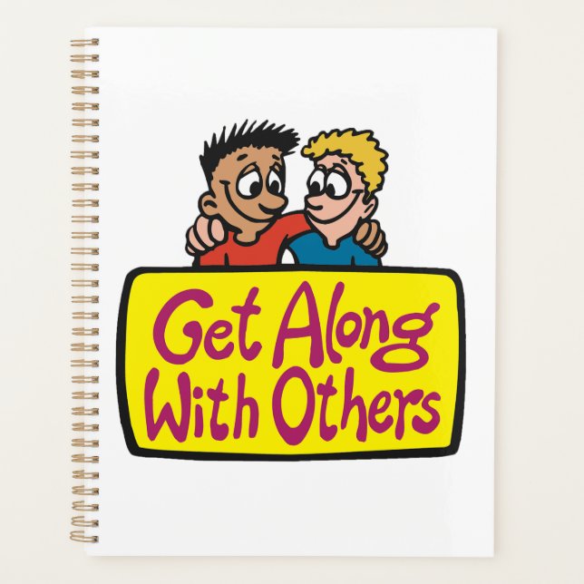 Agenda Conviver com Outros Amigos Bondade e Unidade (Frente)