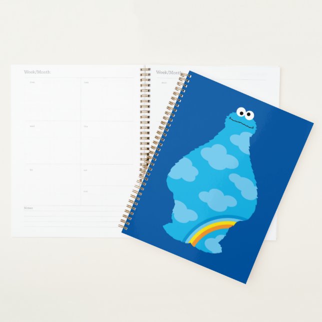 Agenda Cookie Monster Rainbows (Exibição)