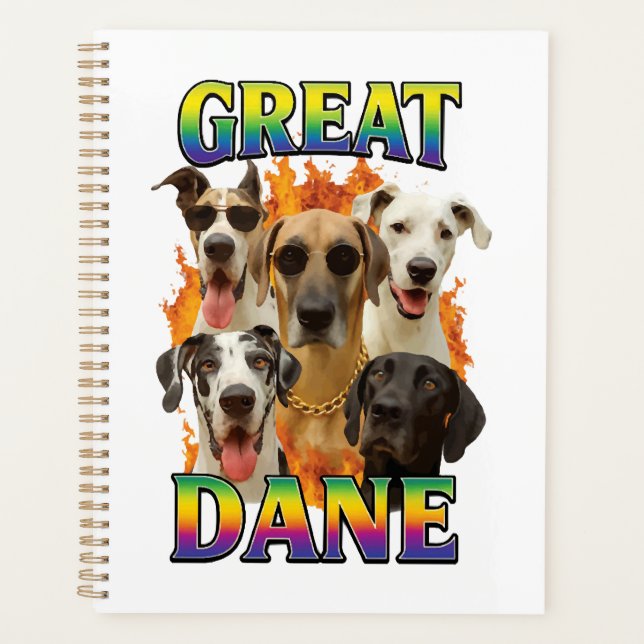 Agenda Cópia do Great Dane (Frente)