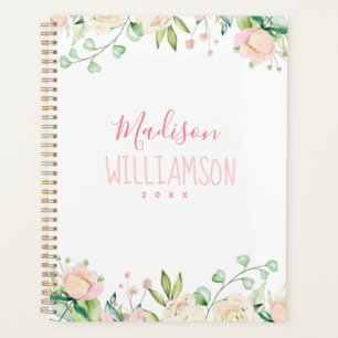 Agenda Cor-de-rosa e verde