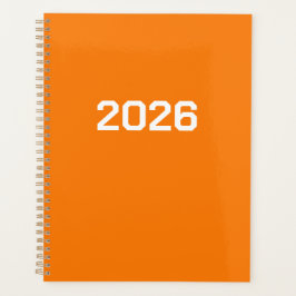 Agenda Cor Personalizada Laranja