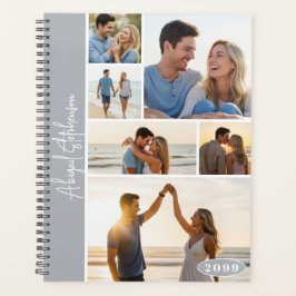 Agenda Cor Personalizada Personalizada da Colagem de Foto