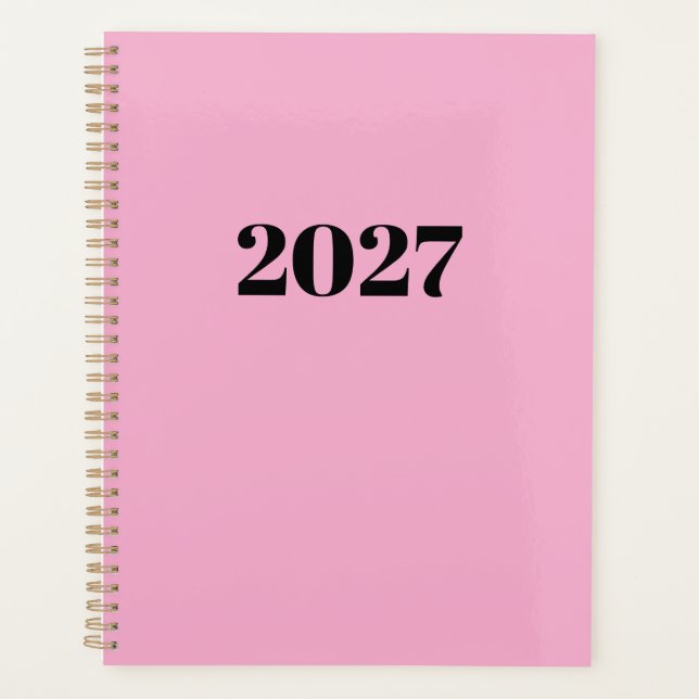 Agenda Cor Rosa 2027 (Frente)