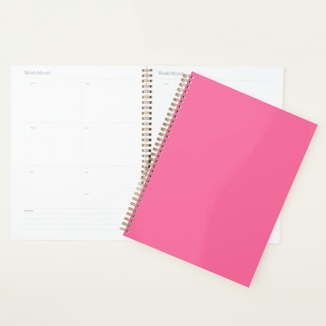 Agenda cor rosa francês (Exibição)