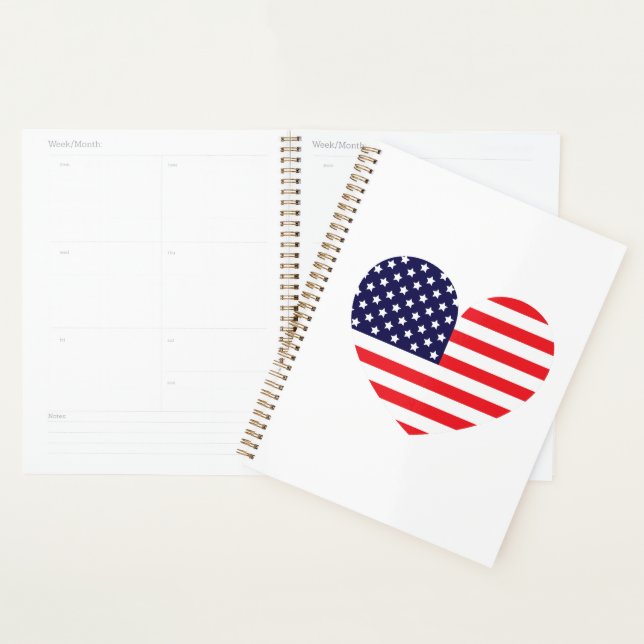 Agenda Coração da Bandeira Americana (Exibição)