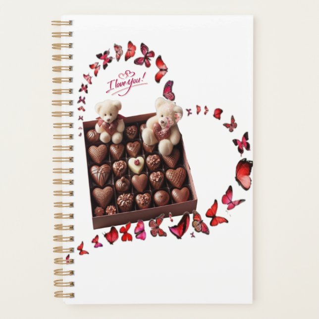Agenda Coração de Amor  (Frente)