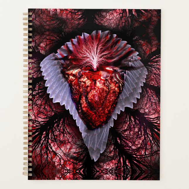 Agenda Coração em chamas (Frente)