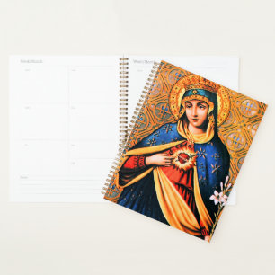 Agenda Coração Imaculado de Maria com Magnifico