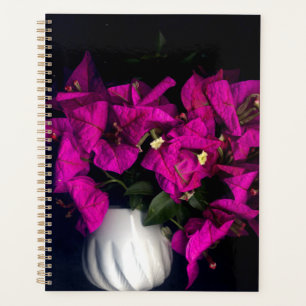 Agenda Coração rosa em preto