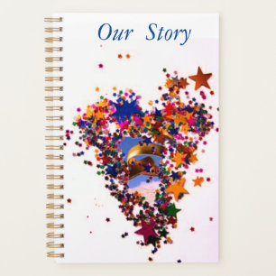 Agenda "Corações Ouros e Amor" Personalizado