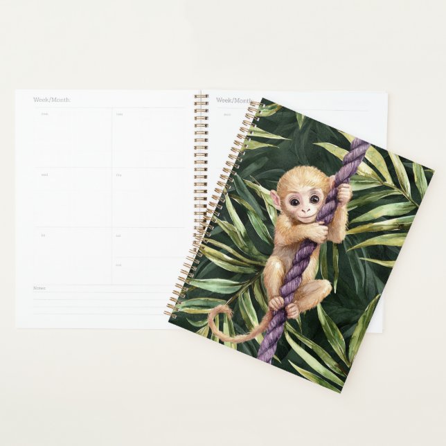 Agenda Corda Roxa de Macaco (Exibição)