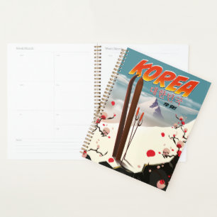 Agenda Coreia para esqui