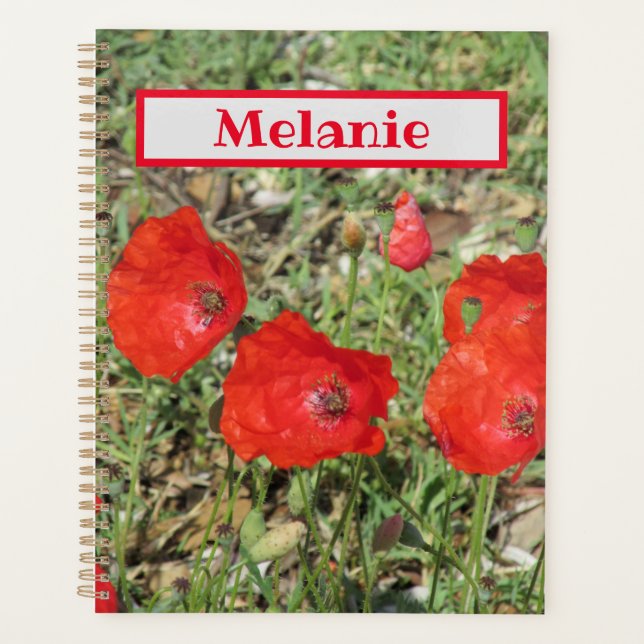 Agenda Corfu Red Poppies (Frente)