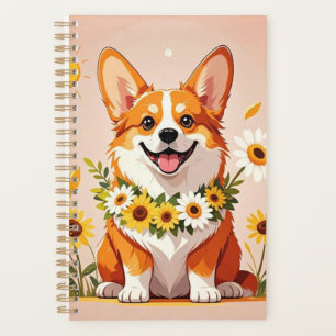 Agenda Coroa de corgu coroa de girassóis muralha decor