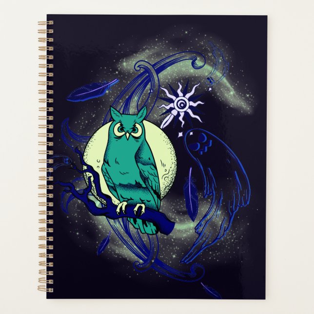 Agenda Coruja e fantasma (Frente)