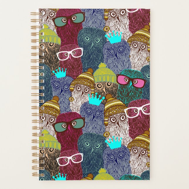 Agenda Coruja na coroa (Frente)