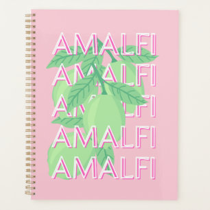 Agenda Costa Amalfi, Itália, Viagem Art, rosa