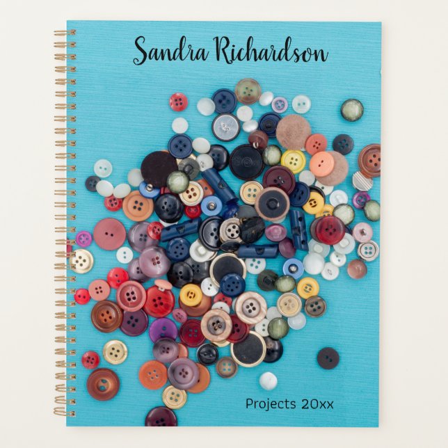 Agenda Costume de costureira de costura costuradora (Frente)