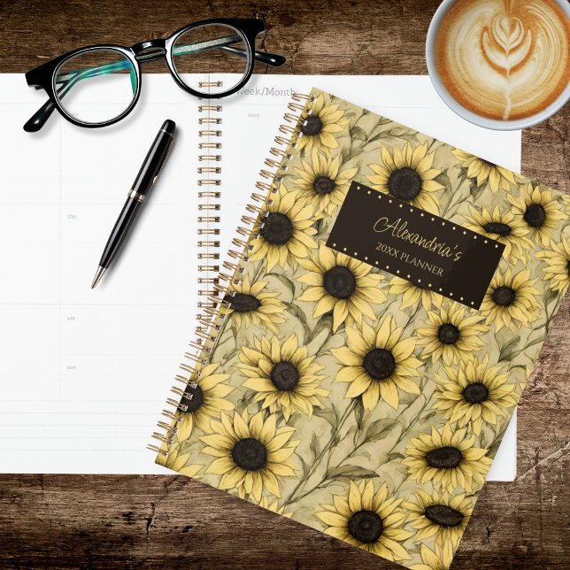 Agenda Country Sunflowers  (Criador carregado)