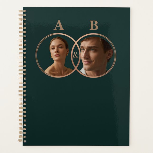 Agenda Couple's Interlocking Circle (Frente)
