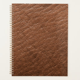 Agenda couro marrom