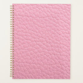 Agenda Couro rosado