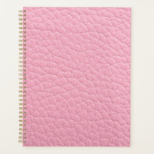Agenda Couro rosado